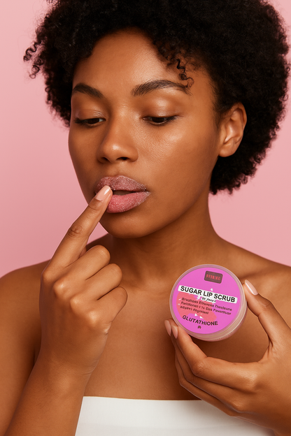 SUGAR LIP SCRUB – Glutathione & Fraise