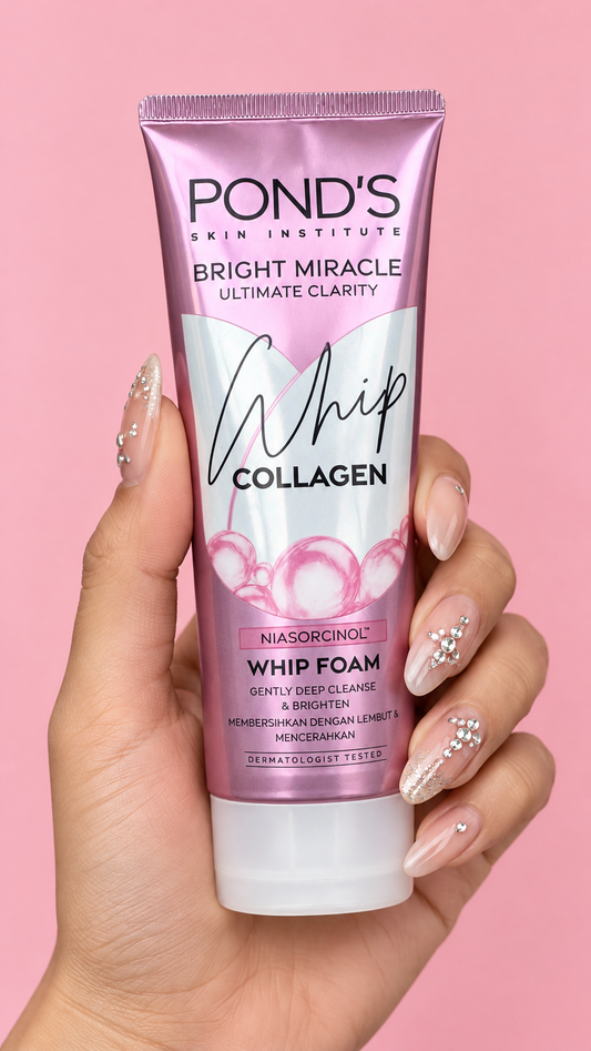 Pond's Bright Miracle – Mousse Fouettée Collagène Ultimate Clarity 100 g