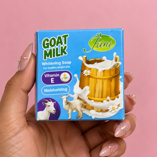 AINI Goat Milk Soap – Savon au Lait de Chèvre & Vitamine E