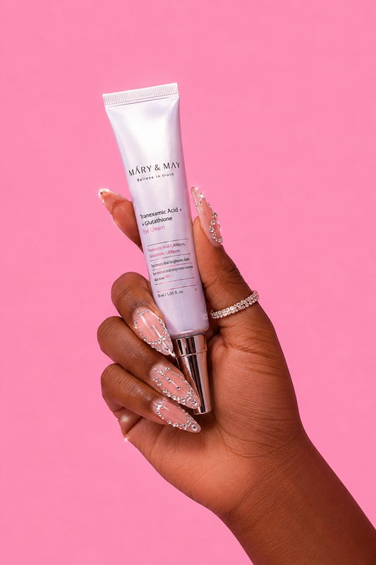 MARY & MAY

Tranexamic Acid + Glutathione Eye Cream