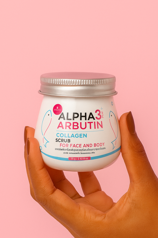Alpha Arbutin 3+ Collagen Scrub – Visage & Corps