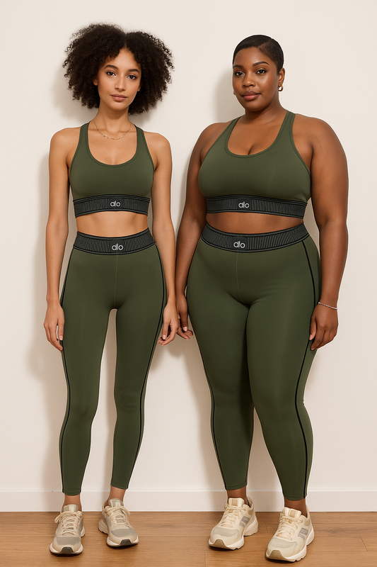 ENSEMBLE VERT KAKI ALO – ÉDITION SCULPT ZIP